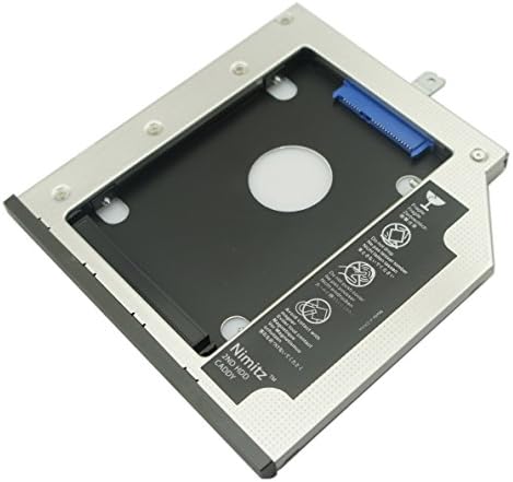 Maximize Your Lenovo Think Pad Storage with Nimitz 2 nd HDD SSD Caddy Adapter – Seamless Integration for T440 p, T540 p, W540 p, W541 Models – Tool-Free Installation, Enhanced Speed & Compatibility with Bezel for a Professional Look