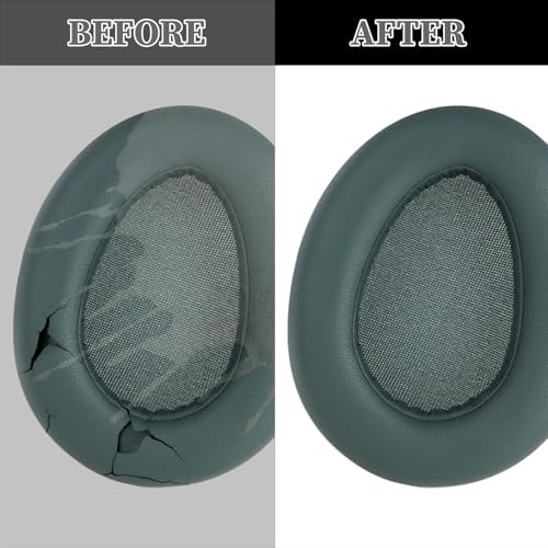 Enhance Your Audio Experience with Aiivioll JBuds Lux ANC Replacement Ear Pads – Premium Protein Leather & Noise Isolation Foam for JLAB Wireless Headphones in Elegant White – Effortless Installation for Ultimate Comfort and Superior Sound Quality