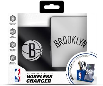 SOAR Smart Wireless Charger & Stylish Desktop Organizer – Fast 10 W Charging for Qi-Enabled Devices, Clutter-Free Workspace Solution with Built-in Storage and Safety Features