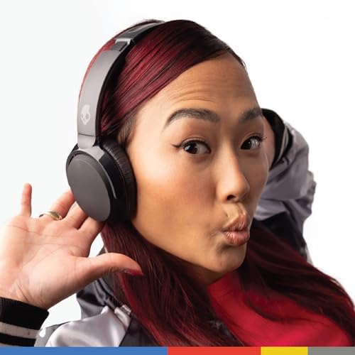 Skullcandy Riff On-Ear Wired Headphones – Ultimate Lightweight Travel Companion with Integrated Microphone, Foldable Design, and Universal 3.5 mm Connector for Music Lovers on the Go – Stylish Black Finish for Unmatched Comfort and Superior Sound Quality