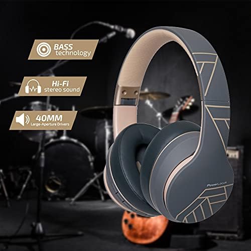 Discover the Ultimate Wireless Over-Ear Bluetooth Headphones with 50-Hour Playtime – Immerse Yourself in Hi-Fi Sound and Rich Deep Bass, Perfect for On-the-Go Music Lovers, Lightweight and Foldable for Easy Travel, Seamless Compatibility with Smartphones and PCs