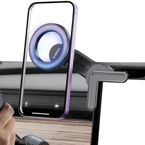 Esoulk Ring Magnetic Car Phone Holder – Ultimate Versatile Mount for Dashboard, Windshield & Air Vent – Strong Magnetic Grip for Enhanced Driving Safety – Compatible with Mag Safe & All Smartphone Models – Effortless Installation, Sleek Design, and Optimal Convenience for Modern Drivers