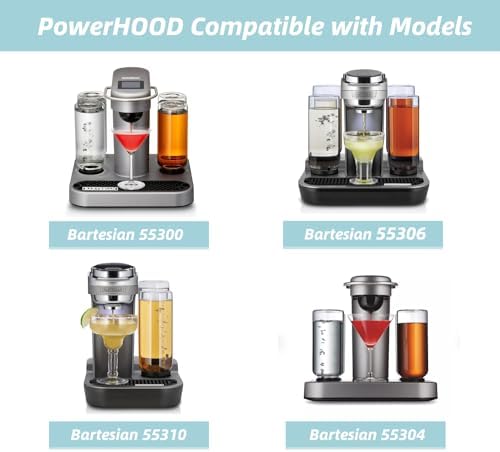 Premium 12 V AC/DC Power Adapter for Bartesian Cocktail Machines – Unmatched Compatibility with Models 55300, 55304, 55306, and 55310 – Essential Charger for Seamless Drink Preparation and Elevated Mixology Experience