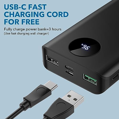 Revolutionary 5 V 2 A Heated Vest with Integrated 10000 m Ah Battery Pack – LCD Display Power Bank for Fast Charging Devices, PD 22.5 W USB-C Portable Charger Compatible with i Phone & Android – Ultimate Outdoor Warmth & Connectivity Solution