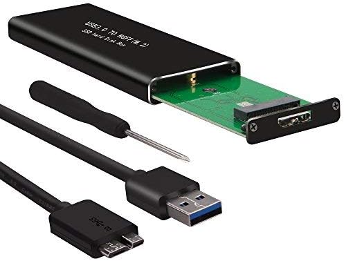 Transform Your Data Transfer Experience with Our M.2 SATA SSD to USB 3.0 External Reader Adapter – UASP Enabled for Lightning-Fast Performance and Broad Compatibility with NGFF M.2 2280/2260/2242/2230 SSDs Featuring Key B/Key B+M – Ideal for Seamless Backups and Efficient File Management