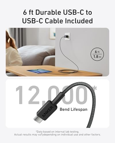 Anker Nano 30 W USB-C Charger Block – Ultra-Compact Fast Charger for i Phone 16/15, Galaxy Devices, & i Pads – Travel-Friendly Design with Power IQ 3.0 for Rapid, Efficient Charging & Enhanced Device Life – Perfect for Mag Safe Accessories and On-the-Go Power Needs