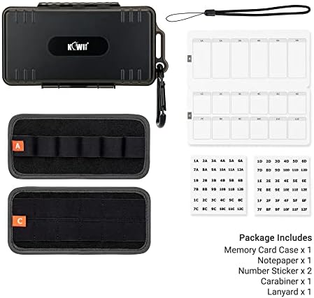 Ultimate USB Flash Drive Organizer – Stackable Case for 16 USB A/C & 30 SD/SDHC/SDXC/CFexpress Cards – Durable, High-Performance Memory Card Holder for Professionals and Enthusiasts – Keep Your Digital Life Clutter-Free and Efficient