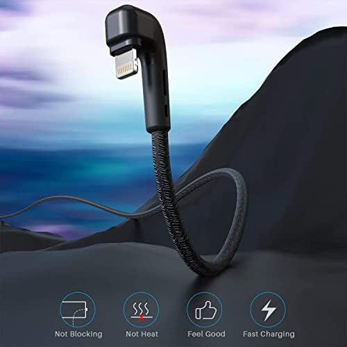 10-Foot Apple MFi Certified USB C to Lightning Charging Cable – Dual Pack High-Speed i Phone Charger for 14/13/12 Series and i Pad – Durable Long Charging Cord for Ultimate Convenience and Flexibility