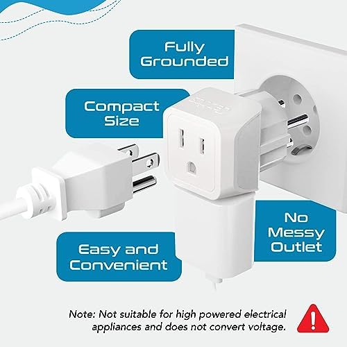 Ultimate Universal Travel Adapter: 35 W Fast Charging Power Converter with PD & QC 3.0, Dual USB-C & Triple USB Ports for Seamless Global Connectivity – Compatible with Type A, C, G, I Outlets for Effortless Charging Across EU, US, UK & Beyond – Perfect Travel Companion for Modern Explorers