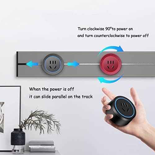 Revolutionary Wall Mount Power Strip with Versatile Removable Outlet Adapter and USB Charging Port – Optimize Your Home and Office Power Management with Universal Compatibility and Enhanced Speed