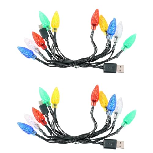 Elevate Your Charging Experience with 2 pcs Multicolor LED USB Charging Cable – Perfect for Festive Décor and Fast Device Powering for Christmas, Valentine’s Day, and Gatherings – Enhanced Compatibility, Durable Design, and Ambient Glow