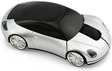 Stylish 2.4 GHz Wireless Car-Shaped Mouse – Fun Red Optical Mouse for Kids & Adults, Compact & Portable with 1600 DPI Precision for Effortless Navigation – Ideal Gift for Gaming & Everyday Use – Seamless USB Connectivity for Laptops & Desktops