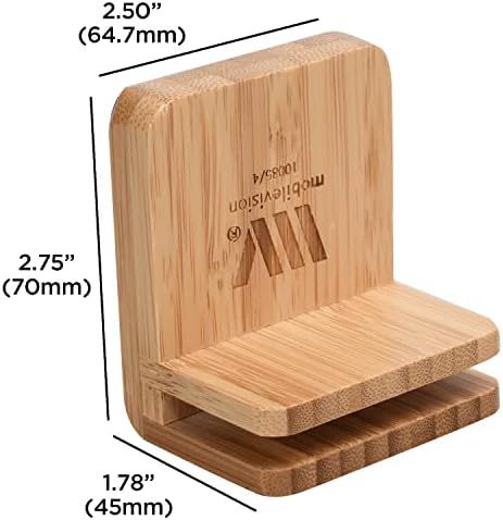 Eco-Friendly Bamboo Multi-Device Charging Station with 6-USB Hub – Universal Organizer for Smartphones, Tablets, and Laptops – Fast Charging Power Supply for a Clutter-Free Workspace