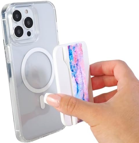 Revolutionary Love Handle PRO Magnetic Phone Grip & Stand – Ultimate Silicone Strap for i Phone & Android – All-in-One Device Mount, Kickstand, and Secure Holder – Experience Unmatched Stability, Style, and Convenience for Every Smartphone User
