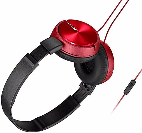 Sony MDR-ZX310 AP ZX Series Ultra-Light Wired On-Ear Headphones – Featherweight Comfort, Crystal-Clear Audio, and Integrated Microphone for Seamless Connectivity and Stylish Portability