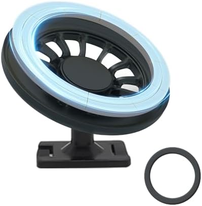 Mag Safe F-150 Phone Holder for Ford Trucks (2015-2020) – Premium Magnetic Mount for i Phone 15/14/13/12/Mini Series – Effortless Air Vent Setup, 360-Degree Rotation, and Optimal Driving Safety – Tailored for Hands-Free Navigation and Quick Device Access