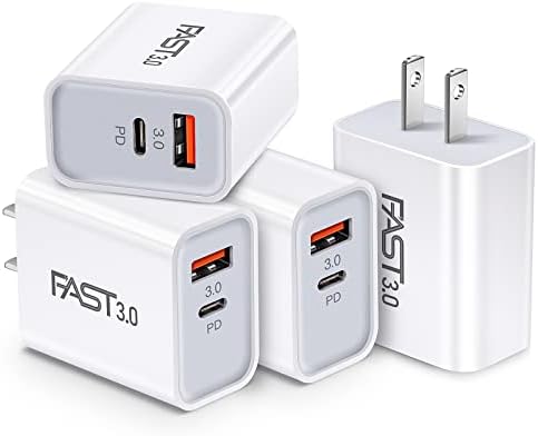 i Seeker Kit: 20 W Fast Charging Block for Apple Watch & Devices – Portable Dual Port USB C Wall Adapter for i Phone, Samsung, Android Tablets – Ultimate Charging Solution for Travel & Efficiency