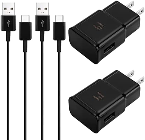 Fast Charging USB Type C Cable for Samsung Galaxy Devices – 6.6 Ft Durable Charger Cord for S25/S24/S23/S22/S21/S20/S10 Series, Note 8/9/10/20 – Enhanced Power Delivery and Universal Compatibility for Optimal Performance