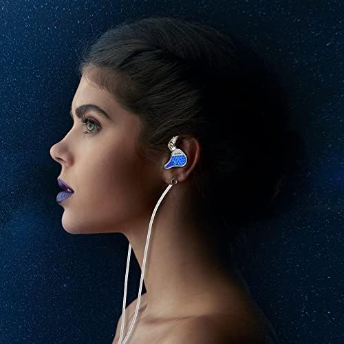 Discover the CCA LYRA Extra Bass Dynamic Driver Hi-Fi In-Ear Headphones – Premium Detachable Wired Earbuds for Audiophiles and Gamers (Sleek Blue Design, Integrated Microphone) – Unmatched Comfort and Superior Sound Clarity for All-Day Enjoyment