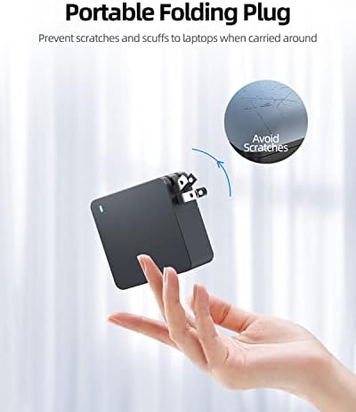 Superior Nicpower 65 W Charger for Asus Laptops – UL Certified Safety, Enhanced Compatibility with Vivobook and Zenbook Models, Fast Charging with Round Connector, Perfect for 45 W and 33 W Devices – Risk-Free Replacement and 1-Year Warranty