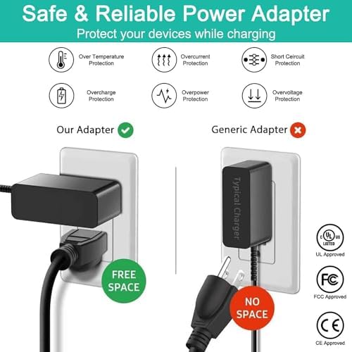 Dyson Air Purifier & Fan Replacement Charger – High-Efficiency 20 V 2.5 A AC/DC Adapter for BP01, TP04, TP05, TP06, DP04, PH02, PH04, PH09 – Reliable Power Supply for Continuous Air Quality Improvement and Hassle-Free Setup