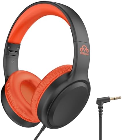 U2 Kids’ Lightweight Wired Headphones in Stylish Pink – Comfortable On-Ear Design Perfect for School, Travel, and Home | Durable, Easy-to-Use Headphones Compatible with i Pads, Tablets, and Laptops | Ideal for Young Girls and Students Seeking Engaging Audio Experience