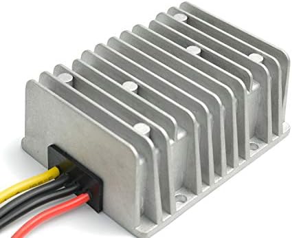High-Efficiency Waterproof DC 24 V to 12 V Voltage Buck Converter – 20 A, 240 W Transformer for Automotive and Industrial Applications – Reliable Power Module with Enhanced Safety Features and Versatile Compatibility for Golf Carts and Forklifts