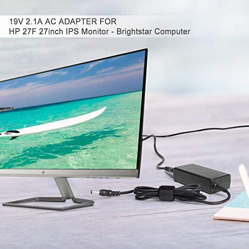 TAIFU 19 V 2.1 A AC Adapter for HP Monitors – Optimal Power Solution for VH240 A & Pavilion Series 20-27 – Unmatched Compatibility, Rapid Charging, and Dependable Performance for IPS LED & LCD Screens