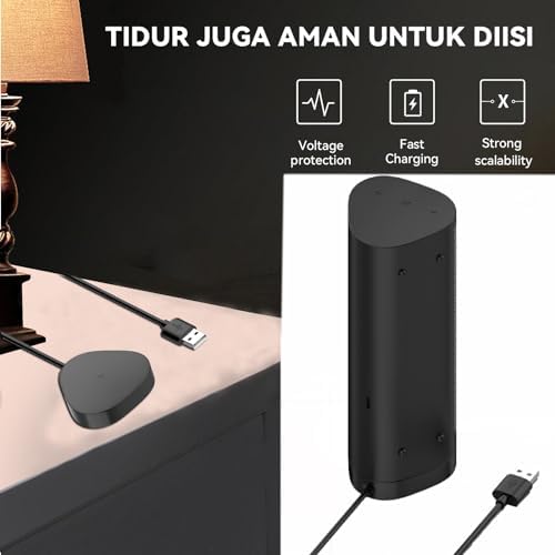 Optimize Your Sonos Roam & Roam SL Charging Experience with the Premium Fast-Charging Dock – Sleek Non-Slip Design in Elegant Black for Effortless Home Setup – Essential Accessory for Quick, Portable Power Solutions on the Go