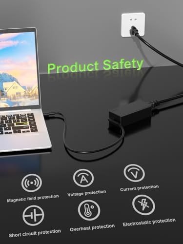 Rapid Charge 65 W USB-C Power Adapter for Lenovo Laptops – Ultimate Fast Charging Solution for Think Pad, Yoga, Chromebook, Ideapad Slim Duet & Think Book Series – Lightweight & Universal Compatibility for Maximum Efficiency on the Move