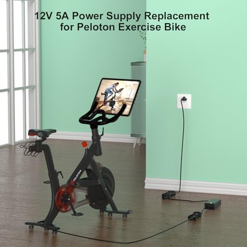 Upgrade Your Peloton Bike Experience with Our 12 V 4.17 A Power Adapter Charger – Reliable Replacement for PLTN-RB1, VO/RB1 V1 & RB1 VQ Models (Bike Plus Not Included) – Essential Charging Solution for Fitness Aficionados Seeking Seamless Performance and Uninterrupted Workouts