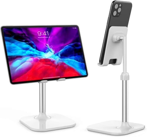 Doboli Cell Phone Stand, Phone Stand for Desk, Phone Holder Stand Compatible with iPhone and All Mobile Phones Tablet, Gifts for Adults Women Men Mom Wife, Pink – Enhanced Compatibility and Speed