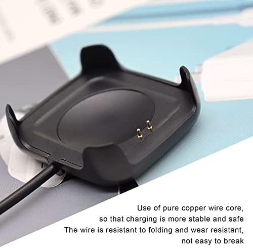 Portable Smartwatch Charger with Fast Charging USB Cable – Universal Compatibility & Compact Design for Effortless Charging on the Go – Essential Smartwatch Accessory by Dilwe