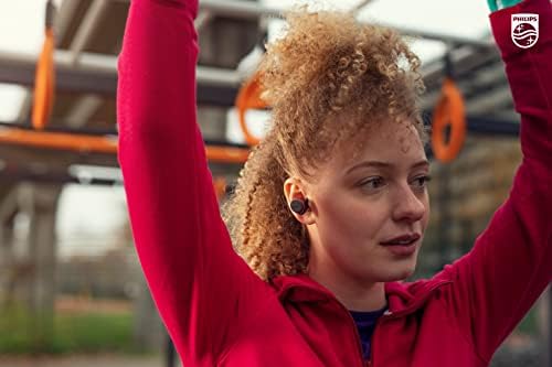 Philips Fidelio T1 True Wireless Earbuds – Audiophile-Grade Sound & Advanced Active Noise Cancelling Pro+ Technology, Bluetooth 5.2 for Seamless Connectivity, Ergonomic Design for All-Day Comfort, Long Battery Life with 25 Hours Playtime, Perfect for Music Lovers and Daily Use
