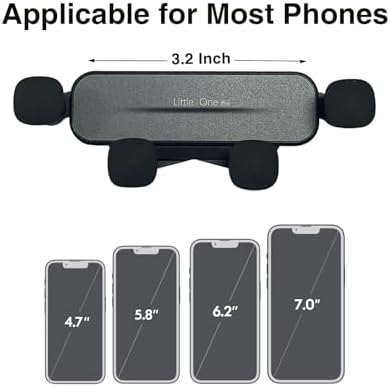 Revolutionary Tesla Phone Mount for Model 3 & Model Y – Automatic Gravity Grip Holder with Foldable Design for Ultimate Convenience – 2024 Tesla Accessory for Seamless Smartphone Integration and Enhanced Driving Safety