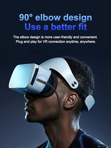 10 FT 90 Degree Right Angle USB C Male to Female Extension Cable – High-Speed USB 3.1 Gen 2, 10 Gbps Data Transfer, 100 W Power Delivery, 4 K Video Ready, Ideal for Mac Book Pro, i Pad Pro, Nintendo Switch, Dell XPS, Surface Go, PSVR2, and i Phone 15 – Ultimate Flexibility and Enhanced Durability for All Your Device Connections