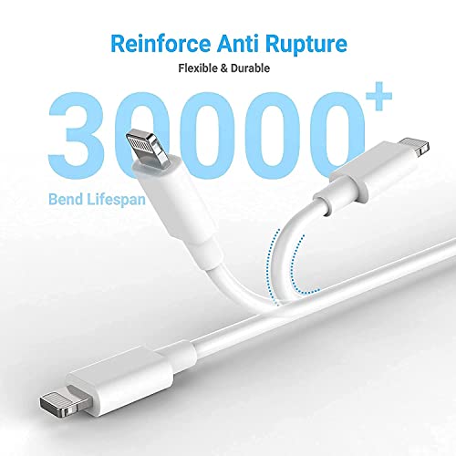 i Phone Car Play Cable Set (2-Pack) – Premium Dual USB A to USB C & Lightning Cables for Rapid Charging of i Phone 15/16 – Enhanced Durability & Portability for Effortless Connectivity to Music, Navigation, and Calls in Your Vehicle