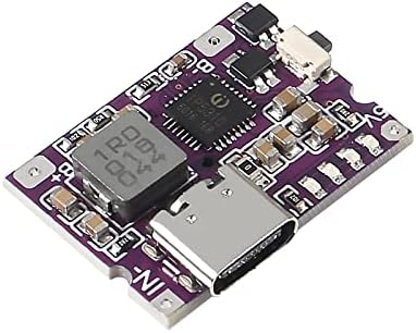 Ultra-Fast Type-C USB Boost Converter Module – 4-Pack 5 V 3.1 A High-Efficiency Charging Kit with Integrated Switch & LED Status Light for Enhanced Mobile Power Bank Functionality and Versatile Device Support