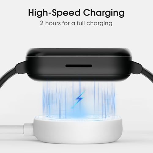 Ultra-Fast Magnetic USB Charger for Gabb Watch 3 e/3 – Sleek White Portable Charging Cable with Enhanced Power Efficiency – Ideal for Active Smartwatch Users Seeking Quick and Reliable Charging Solutions