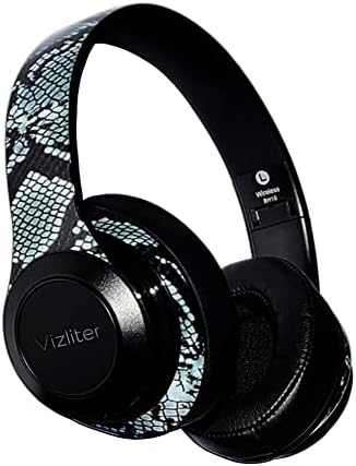 Elevate Your Audio Experience with Vizliter TWS Bluetooth Over-Ear Headphones – Unmatched Noise Cancellation, Rich Deep Bass, Built-In Microphone, and Stunning LED Design for Ultimate Comfort and Connectivity