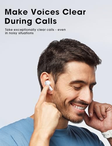 Elevate Your Listening Journey with Advanced Wireless Bluetooth Earbuds – Immersive Deep Bass Audio, Ultra-Long 48-Hour Battery Life, Lightweight Design for Ultimate Comfort, IPX7 Waterproof Rating for Active Use, AI-Enhanced Hands-Free Calling, Seamless Compatibility with i Phone & Android Devices