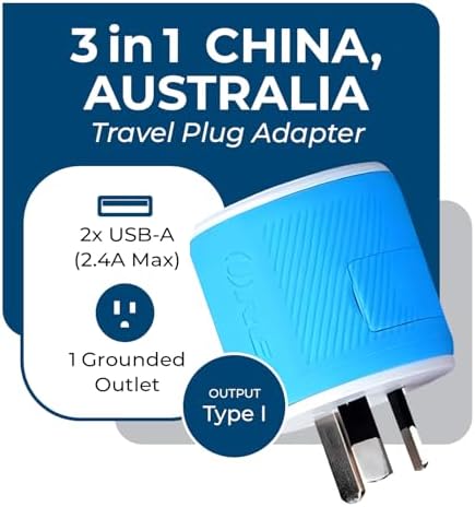 OREI Switzerland Travel Plug Adapter with Dual USB Ports – Ultimate Type J Charging Solution for USA Devices – Fast, Efficient Power for i Phones, Laptops, Tablets & More – Essential Travel Accessory for Hassle-Free Connectivity