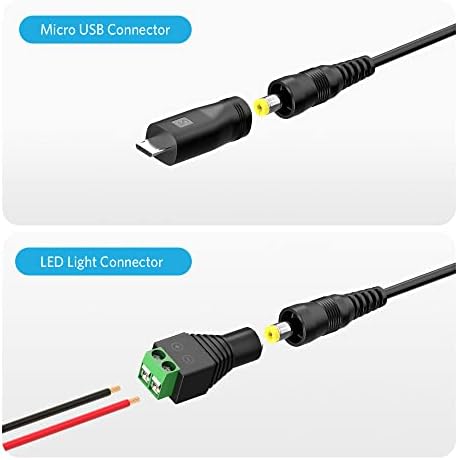 Versatile 45 W Universal AC DC Power Supply Adapter – Multi-Voltage Charger with Fast USB Charging for Home Electronics and LED Light Strips – Up to 3 A Output for Optimal Device Performance and Portability