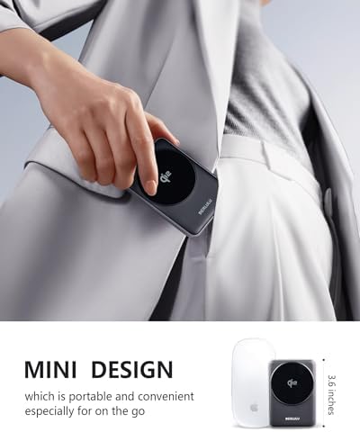 Next-Gen Qi2 15 W 3-in-1 Magnetic Wireless Charger for Apple Devices – Ultra-Fast Charging Station for i Phone 16/15/14/13/12, Apple Watch, and Air Pods – Compact, Foldable, and Lightweight Design for Travel – Includes 45 W USB-C Power Adapter and Type-C Cable – Effortlessly Eliminate Cable Clutter with Enhanced Compatibility and Speed