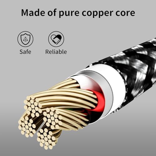 Versatile 4-in-1 Fast Charging Cable with E-Mark Chip – 65 W USB C Multi Charger for i Phone 16/15/14/13, i Pads, Android Devices & Tablets (4 FT) – Ultimate Solution for Quick Power Delivery and Enhanced Device Compatibility