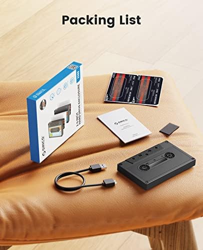 ORICO USB C to SATA III 2.5-Inch Hard Drive Enclosure – High-Speed UASP Supported Case for 9.5 mm & 7 mm SSD/HDD, Max 6 TB Storage, Compatible with WD, Seagate, Toshiba, Samsung, Hitachi, Perfect for PS5 & Xbox Gaming – Durable, Portable & Plug-and-Play Solution for Enhanced Data Protection and Accessibility