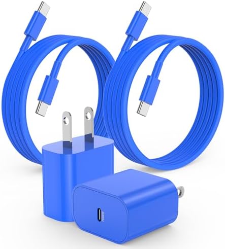 20 W USB-C Fast Charger for i Phone 16/15 Series & i Pad – 6 ft Type C to C Cable, High-Speed Wall Adapter for Optimal Performance, Compact & Durable Power Solution for Apple Devices – Experience Rapid Charging Anywhere