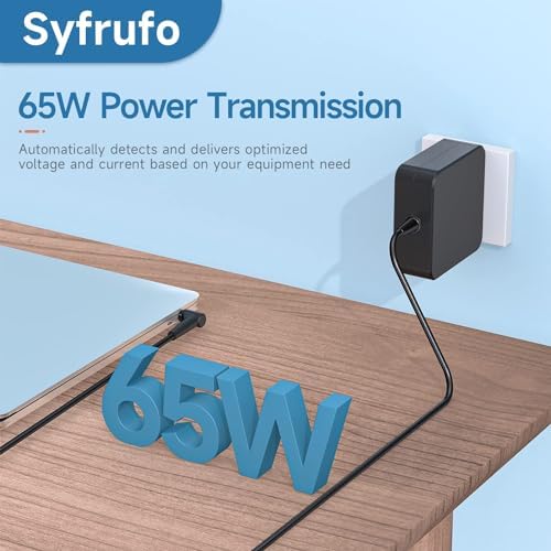 High-Speed 65 W Lenovo Ideapad Charger for Models 100, 110, 120, 130, 310, 320, 330 – Reliable Power Supply with Intelligent Protection, AC Power Adapter & Cable Included for Ultimate Compatibility and Safety