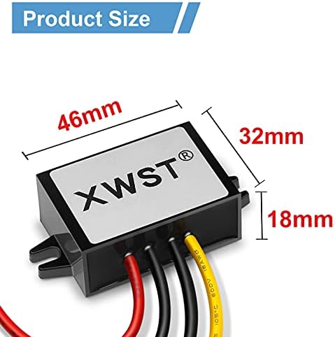 Versatile Waterproof DC/DC Buck Converter: 36 V/48 V to 5 V Step Down Module – 6 A, 30 W Power Supply for Automotive, Marine & Solar Applications – Enhanced Efficiency & Safety Features for Reliable Power Delivery