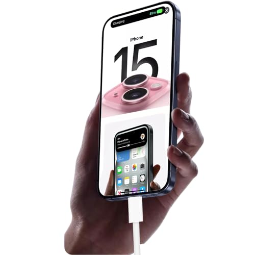 10 ft Premium Woven USB C Fast Charger for i Phone 15/16 & SE4 – 20 W Power Delivery Cable for Ultimate Convenience and Durability – Tangle-Free Braided Design for Effortless Charging Anywhere and Enhanced Device Compatibility